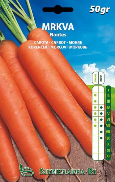 Mrkva Nantes 50gr.