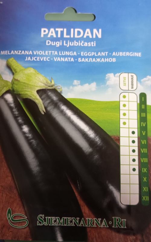 Patlidžan dugi ljubičasti