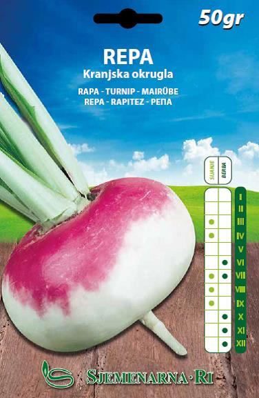 Repa Kranjska okrugla 50gr.