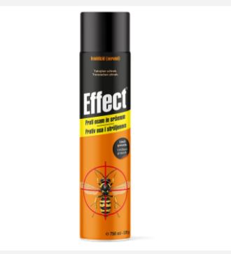 EFFECT SPREJ PROTIV OSA I STRŠLJENA 750 ml