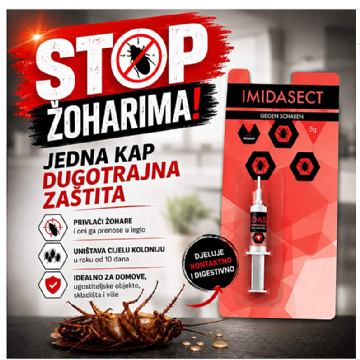 Gel za suzbijanje žohara 5g